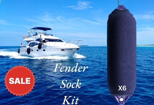 Boat fender cover sock kits - fender, cover/sock