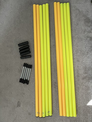 Football training poles - training,