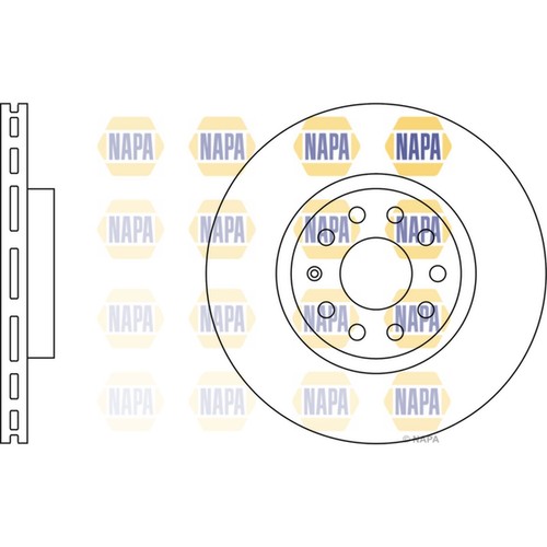 Brake discs vented for - brake, vw