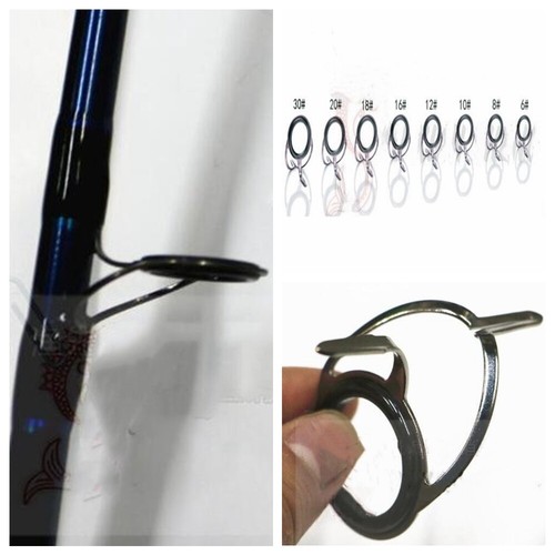 Set boat fishing rod guide - set,