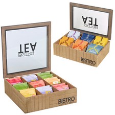 Wooden Tea Storage Box 6/9