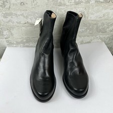 Stewart Weitzman Easy On Black Dress Slip On Ankle Size 10 Black Boots