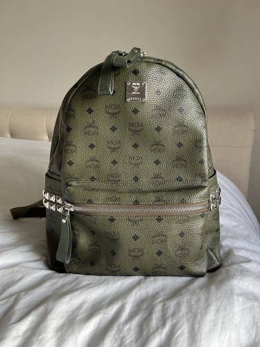 100 authentic mcm backpack - authentic,
