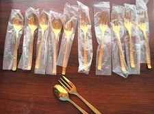 Set of 6 Pieces Each, 23 Carat