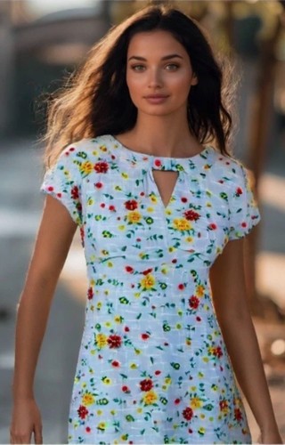 Lindy bop floral dress size - floral,
