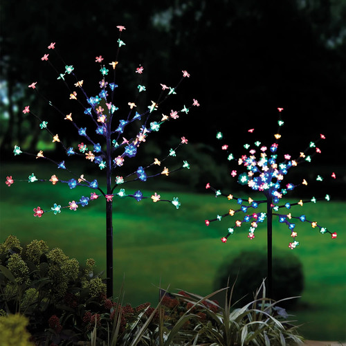 Solar led blossom tree lights - solar,
