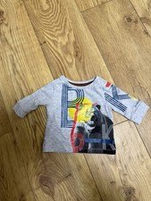 New Born Boys Ted Baker Grey