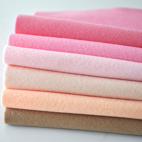 Blush felt bundle sheets - blush,