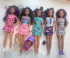 5 x Barbie Skipper Dolls and