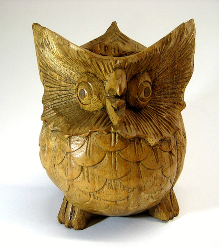 Large hand carved - , wooden