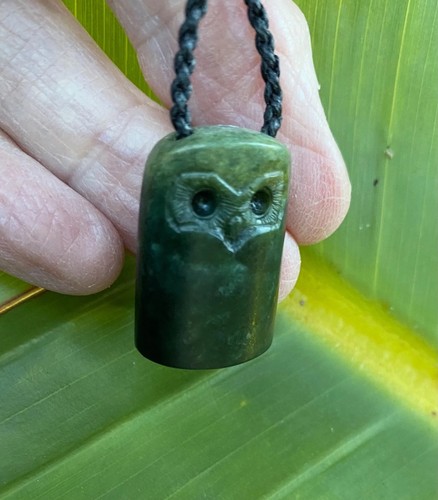 Tiny detailed pounamu - tiny, nz