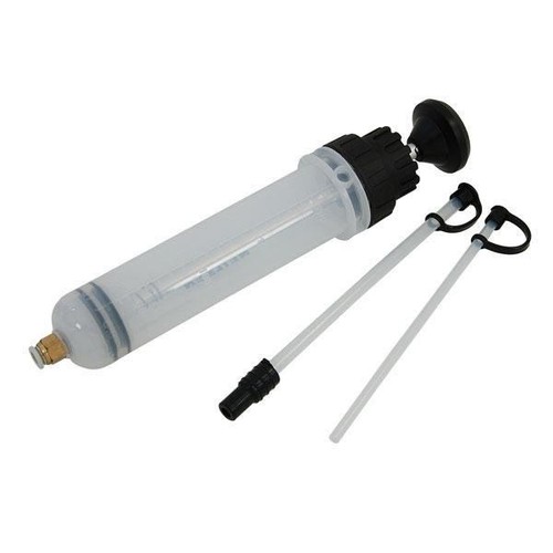 Fluid extraction fill syringe - fluid,