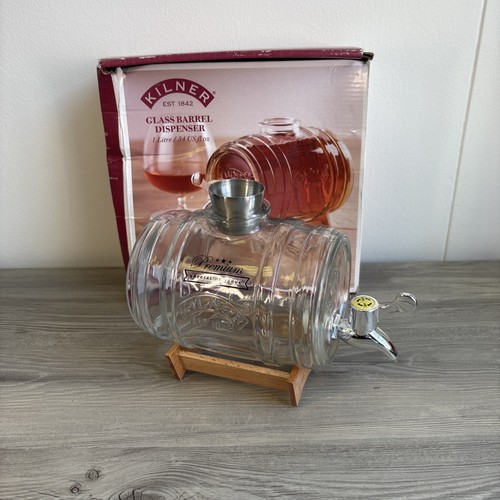 Kilner glass barrel spirit - 1l,