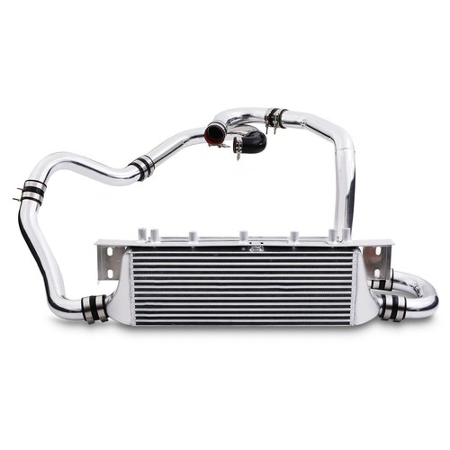 Front mount intercooler kit - intercooler, &