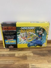 Super Nintendo SNES Console Super Mario All-Stars Version Boxed & Games Bundle