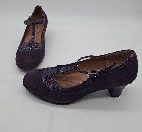 Hotter france suede patent - france,