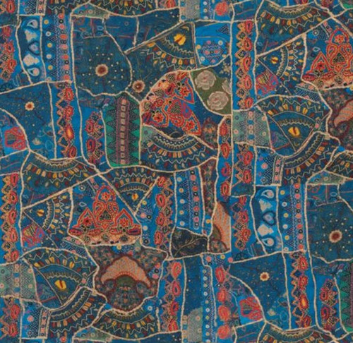 Baker curtain fabric - gp,