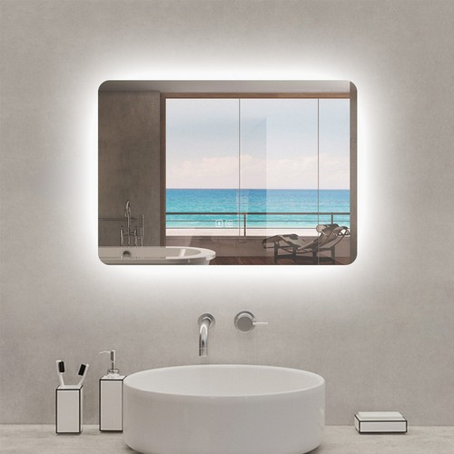 Backlit led bathroom mirror - led,