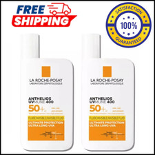 2PC 50ML La Roche- Posay Anthelios SPF50+ Ultra Protection Invisible Fluid Cream