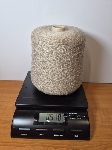 Textured boucle mixed - mixed, fibres
