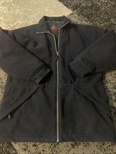 Wynnster Cirrus Blizzard Men's Full Zip Fleece Jacket Black Size L Vintage