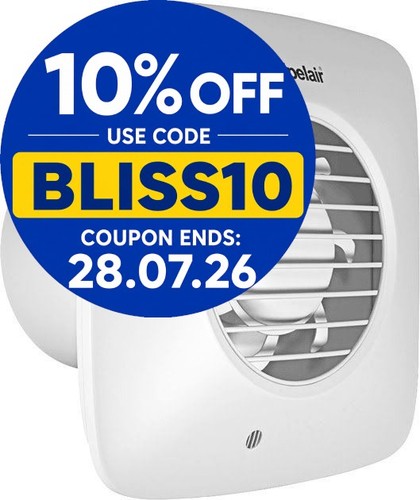 Xpelair simply silent dx100bs - xpelair,