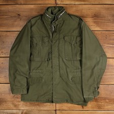 Vintage M-65 Field Jacket S Mens Green Military OG 107 Mid-Length US Army Combat