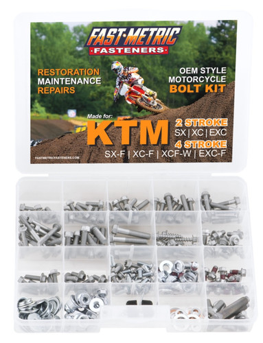 250pc bolt kit ktm exc - 250pc, sx
