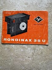 Agfa Rondinax 35 U Daylight