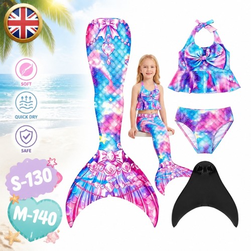 4pcs mermaid tail swimsuit - mermaid,