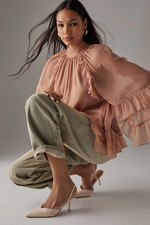 Faith Beige Court Shoes Womens