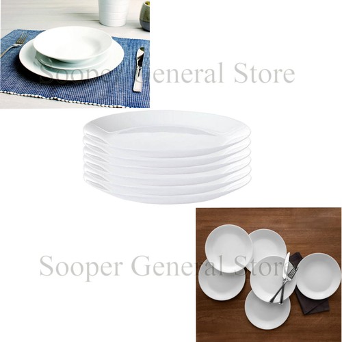 White plates bowls crockery - plates,