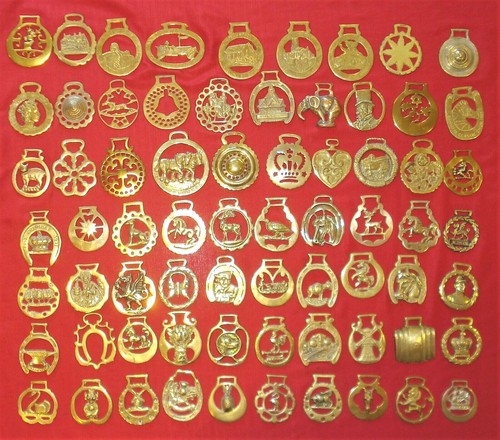 Vintage horse brasses choose - vintage,