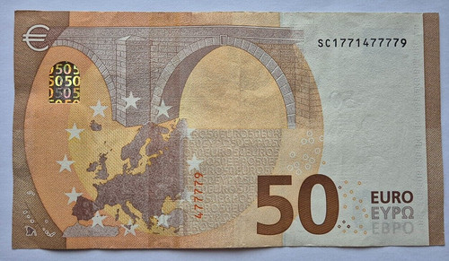 Euro banknote 2017 - 50,