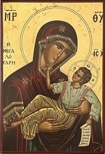 Virgin Mary Theotokos icon -