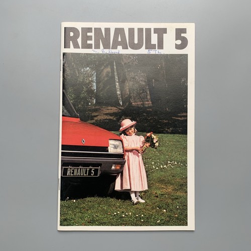 1978 renault sales brochure - 1978, 5