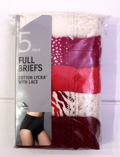 Ladies 5 pack cotton - &,
