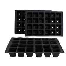 10 x 24 Cell Bedding Plant Pack Tray Inserts for Full Size Seed Propagator Trays