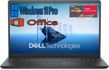 DELL 15 Laptop DC15255 4.5ghz AMD, 32GB ,512 ,15.6" Win 11 PRO & Office