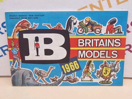 Britains models 1966 catalogue - models,