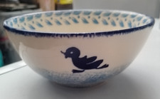 Moorland Chelsea Works Burslem Spongeware  ~ Duck ~ Bowl
