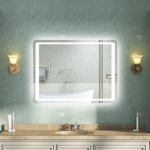 Led illuminated bathroom - illuminated,
