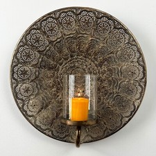 Wall mounted candle holder - wall,