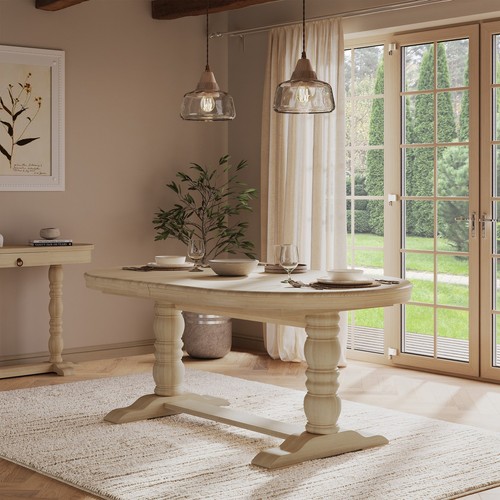 Large solid wood farmhouse - solid,