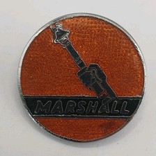 Vintage Marshall badge. Field Marshall, Road Marshall Tractor Enamel Pin Badge