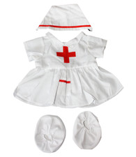 Nurse Teddy Bear clothes 16" outfit to fit 14 to 18 inch build a bear bears
