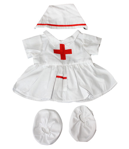 Nurse teddy bear clothes - clothes, 16"