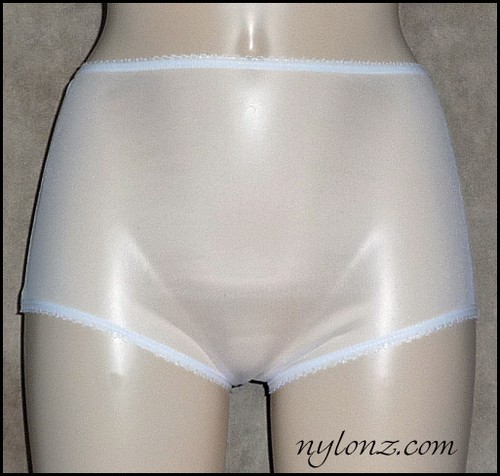 Vintage style completely sheer - completely,
