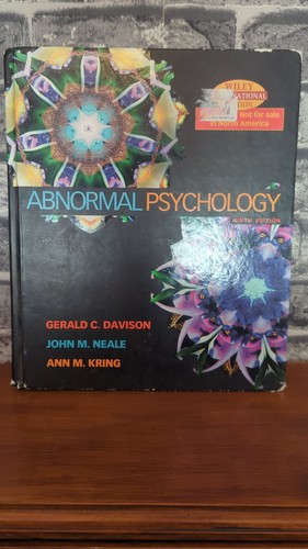 Abnormal psychology 9th - psychology,
