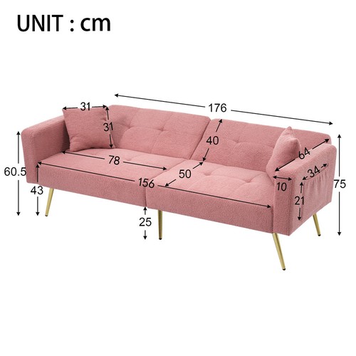Convertible sofa bed sleeper - bed,,